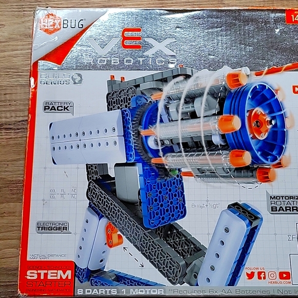 Vex Robotics Gatling rapid fire motorized dart shooter - Picture 3 of 6